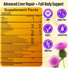 Milk thistle extract 80% silymarin illustration