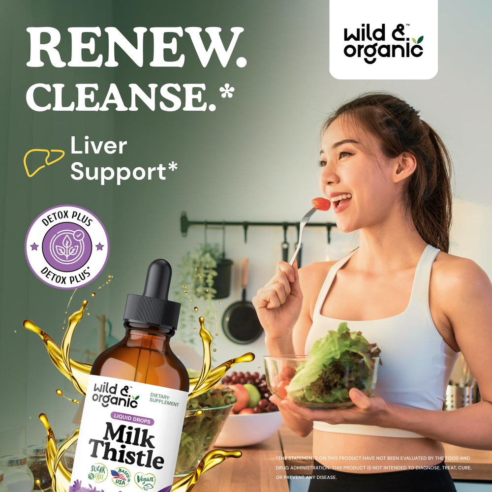 Close-up of milk thistle seed extract and silymarin potency