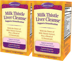 Nature's Secret Milk Thistle Liver Cleanse bottle front view