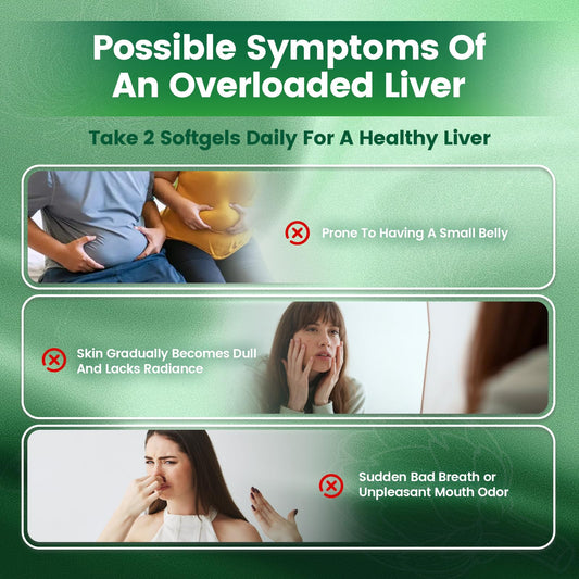 Milk Thistle Liver Detox Capsules – back/ingredients panel