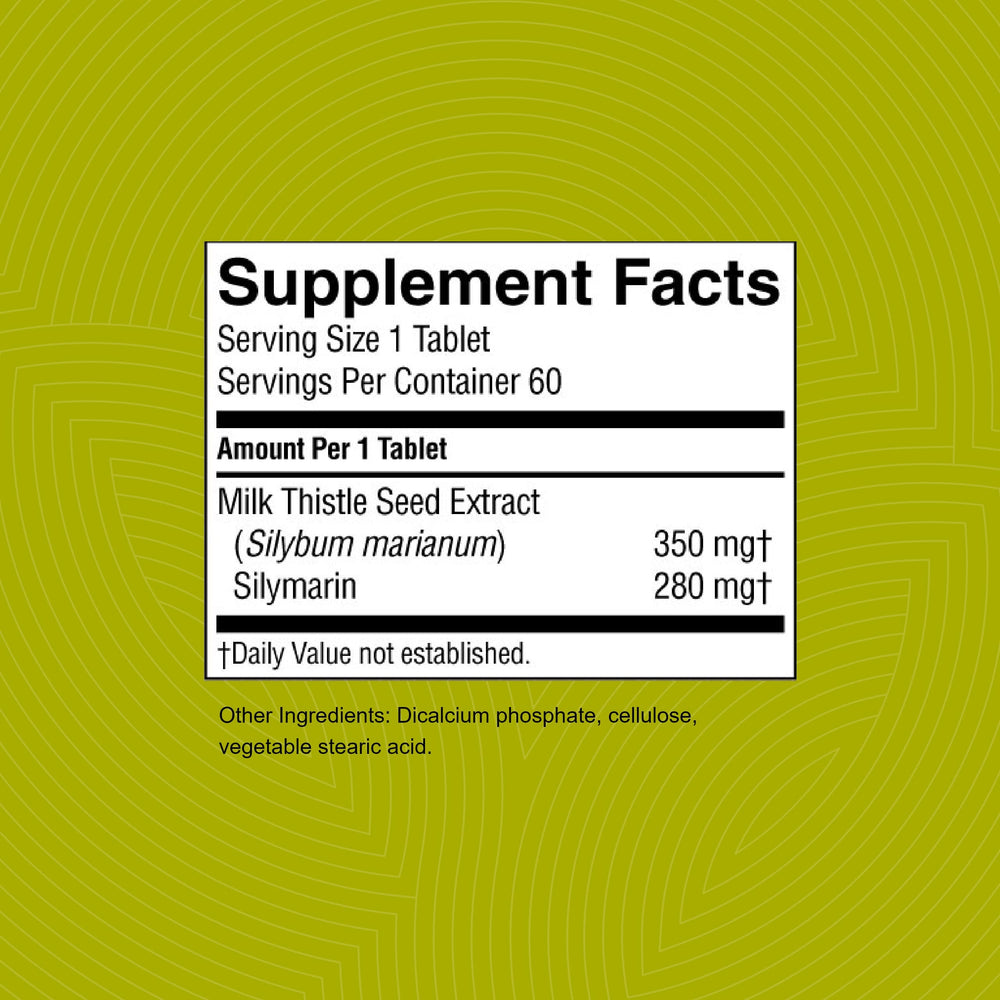 Milk thistle for liver health and detoxification