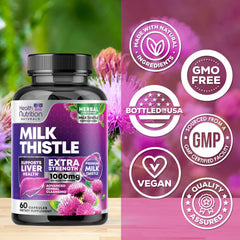 9:1 Milk Thistle extract illustration