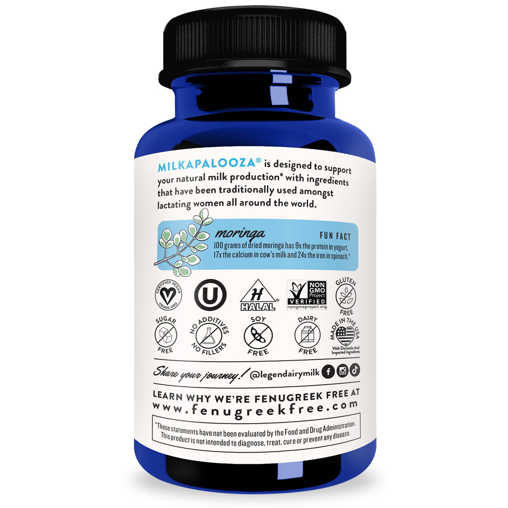 Milkapalooza vegan-certified logo
