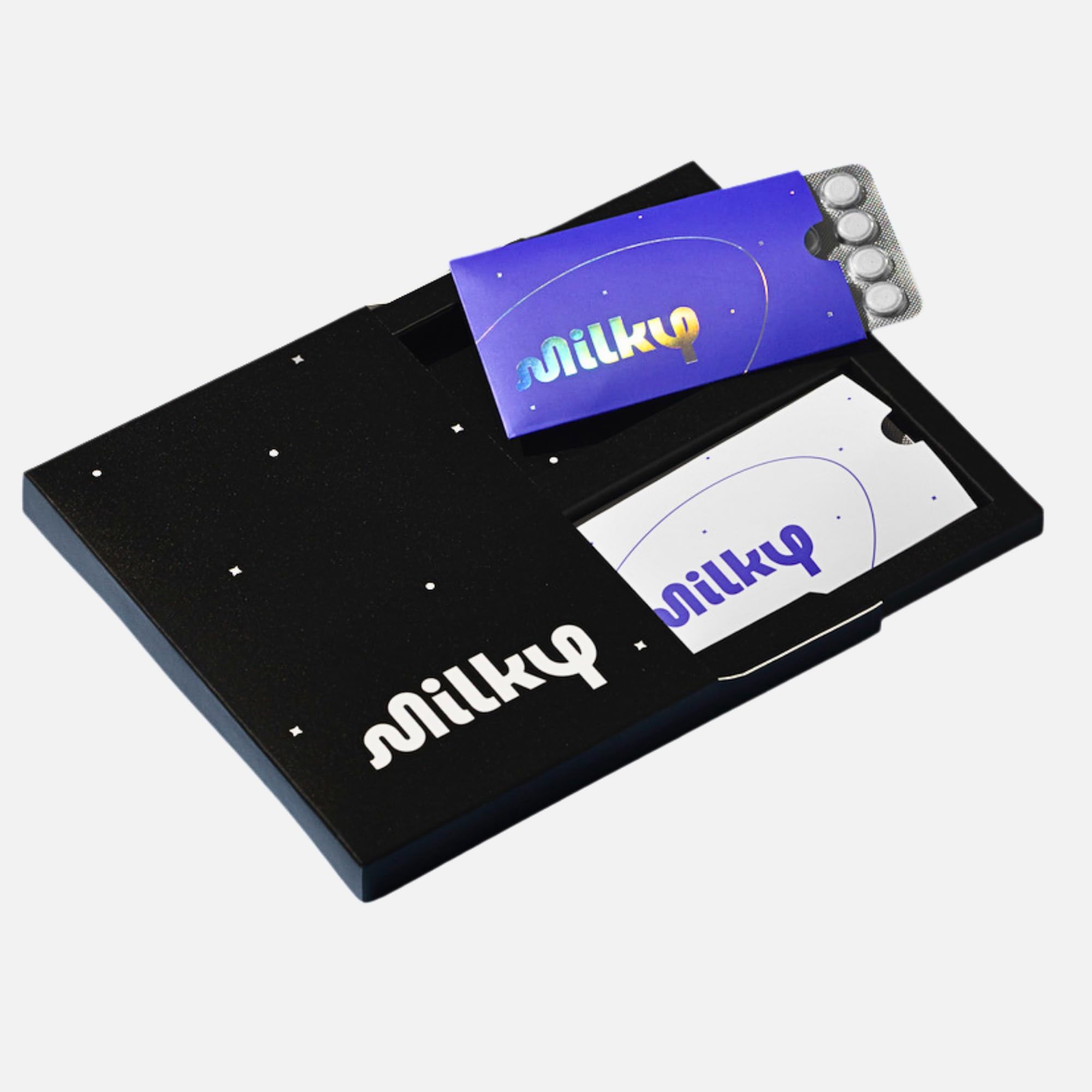 Packaging for Milky Lactose Intolerance Pills