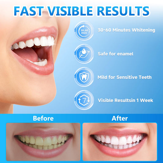 Close-up of Milumber ultra-thin dissolvable whitening film