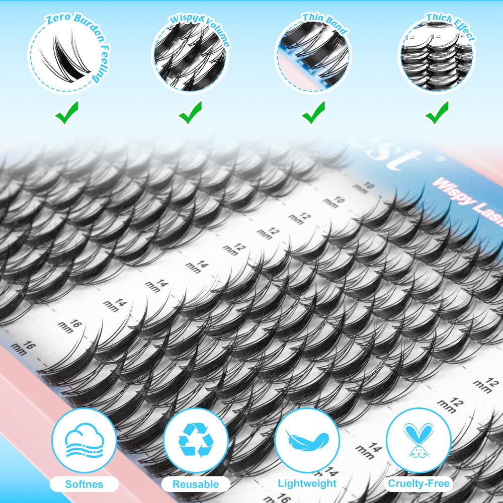 MilyBest dual-ended lash glue for secure holds and easy manipulation.