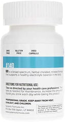 Close-up of MIN #140 Multi Mineral Plus capsules