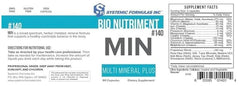 GeoMetal Keychain Pill Holder included with MIN #140 Multi Mineral Plus