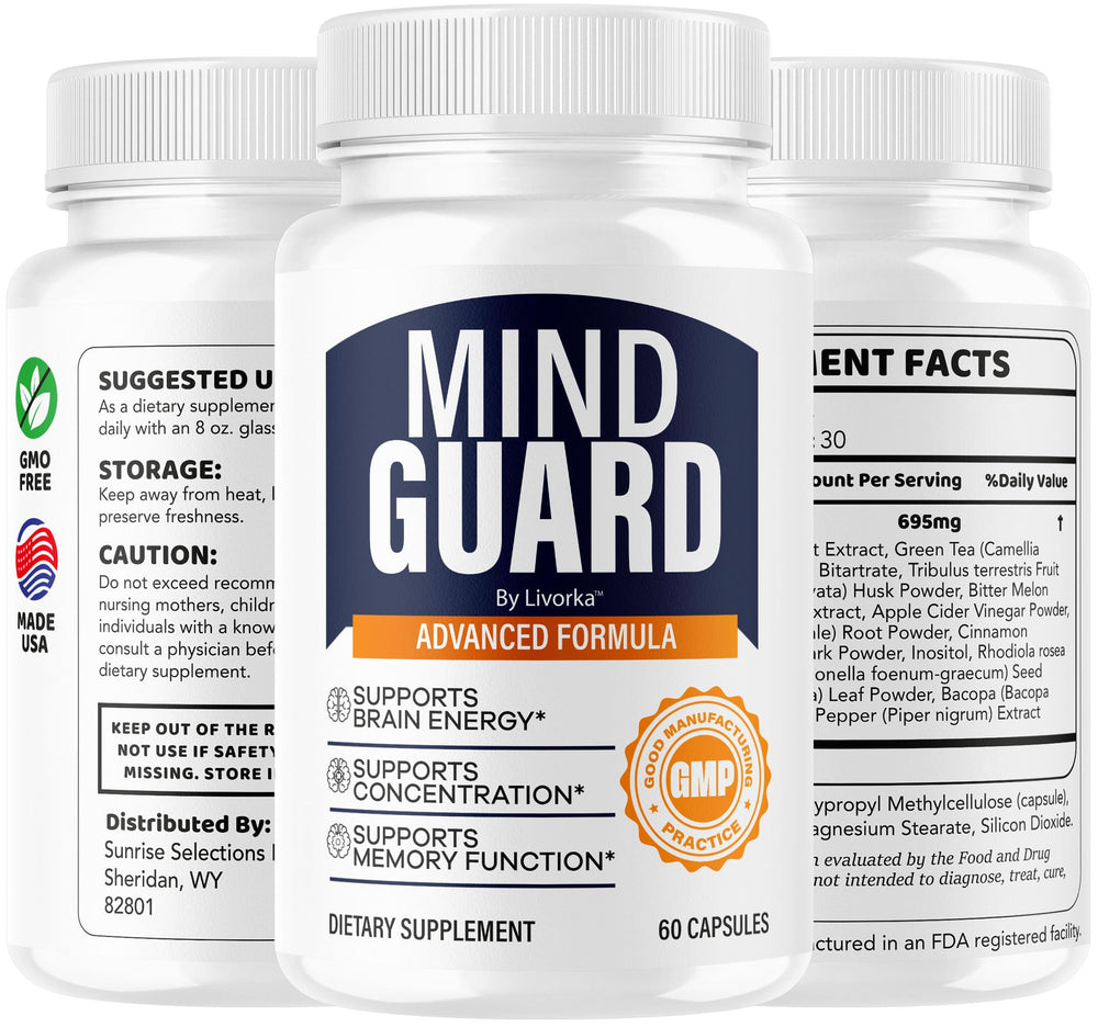 Mind Guard health and wellness concept banner