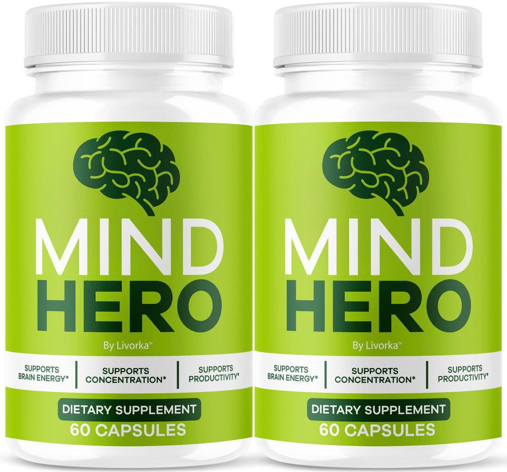 Mind Hero Capsules bottle close-up