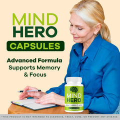 Mind Hero Capsules bottle front view