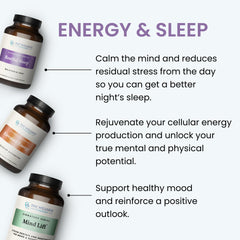 Mind Lift packaging featuring a 60-capsule bottle