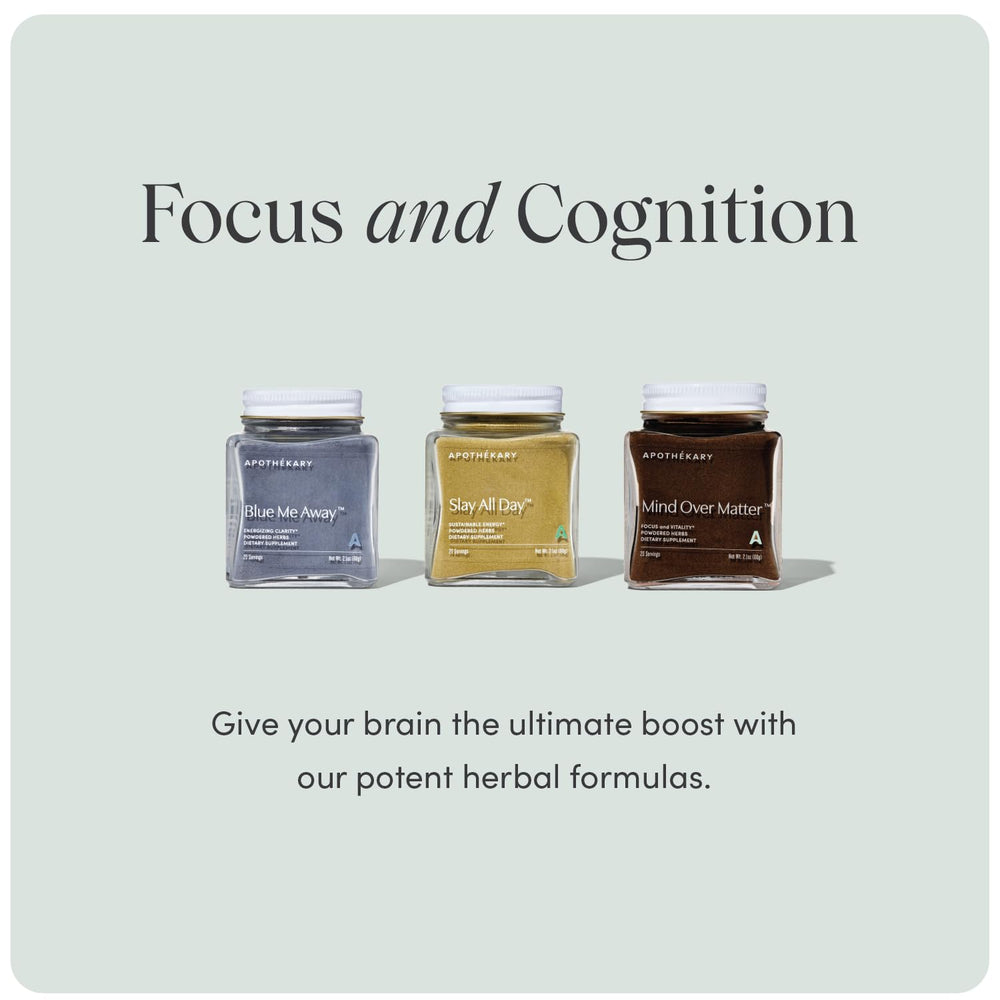 Mind Over Matter ingredients including mushrooms and coconut milk
