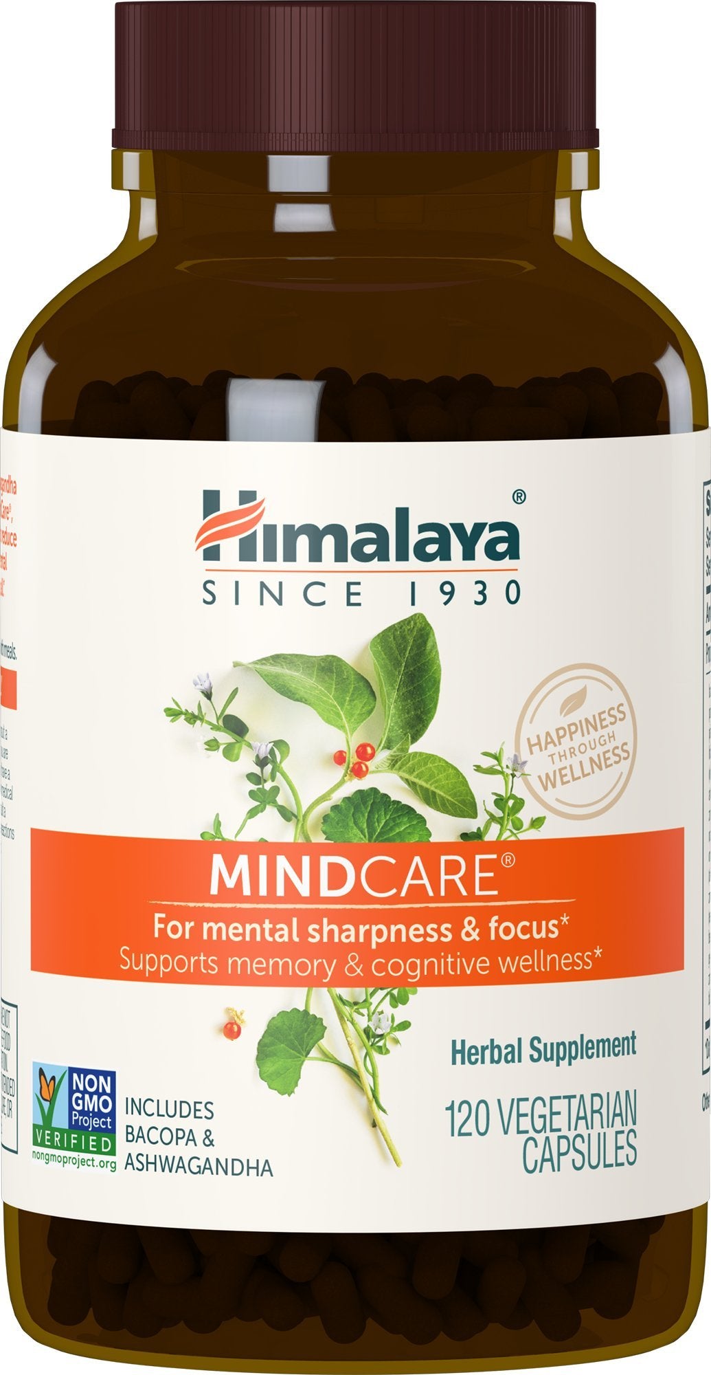 Himalaya MindCare packaging and bottle