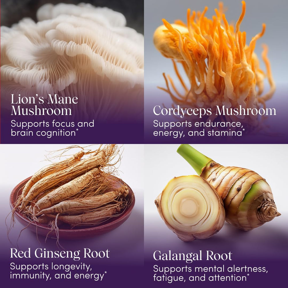 Mindcraft formula featuring bacopa, lion’s mane, cordyceps and ginseng