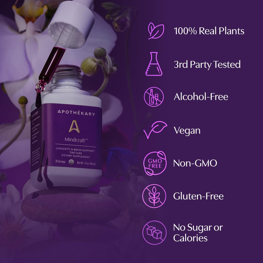 Berry-forward flavor notes of Mindcraft liquid drops
