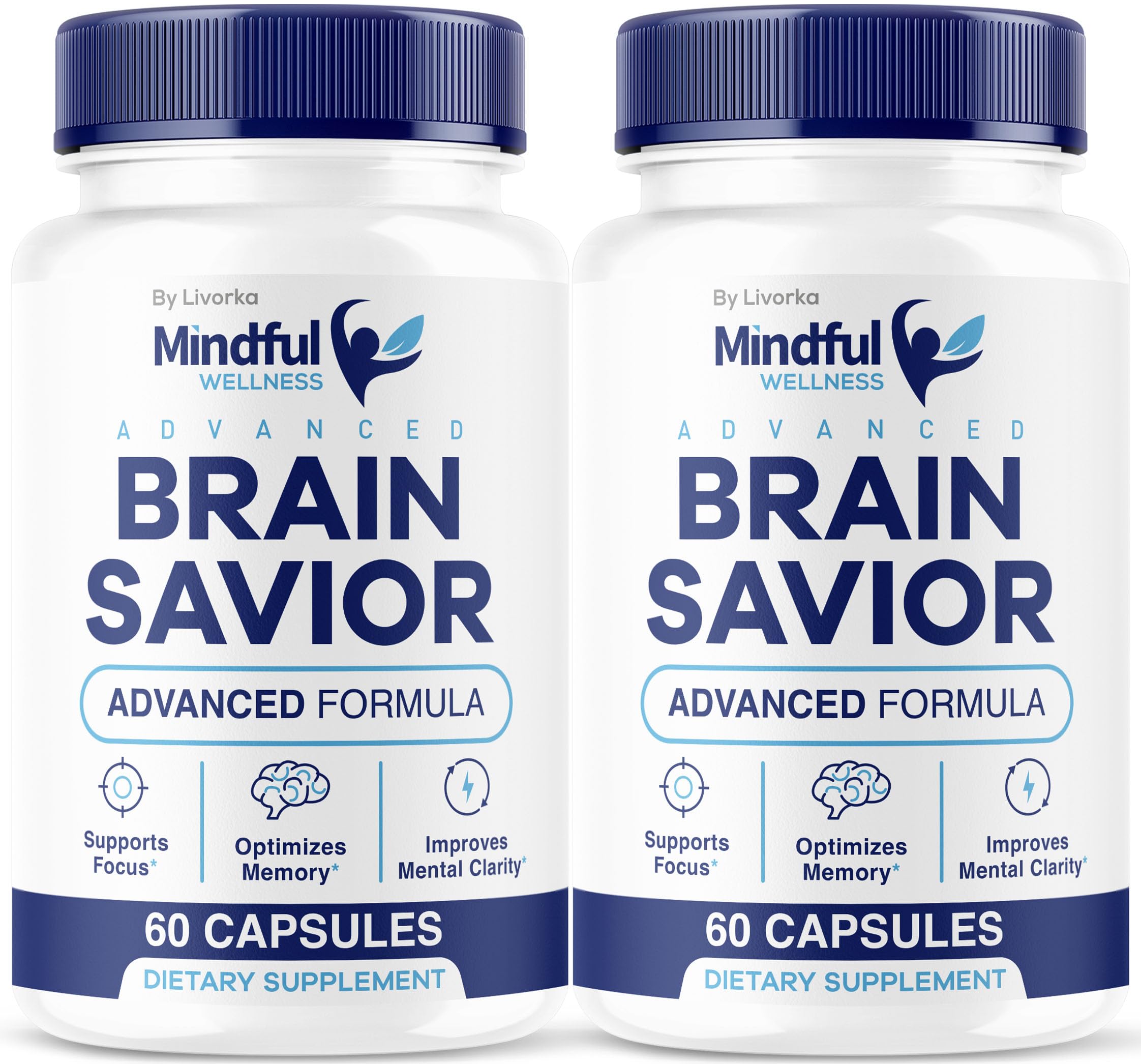 Mindful Wellness Brain Savior capsules – 2 pack hero image