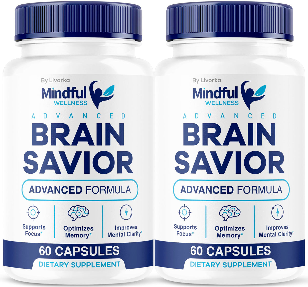 Mindful Wellness Brain Savior capsules – 2 pack hero image