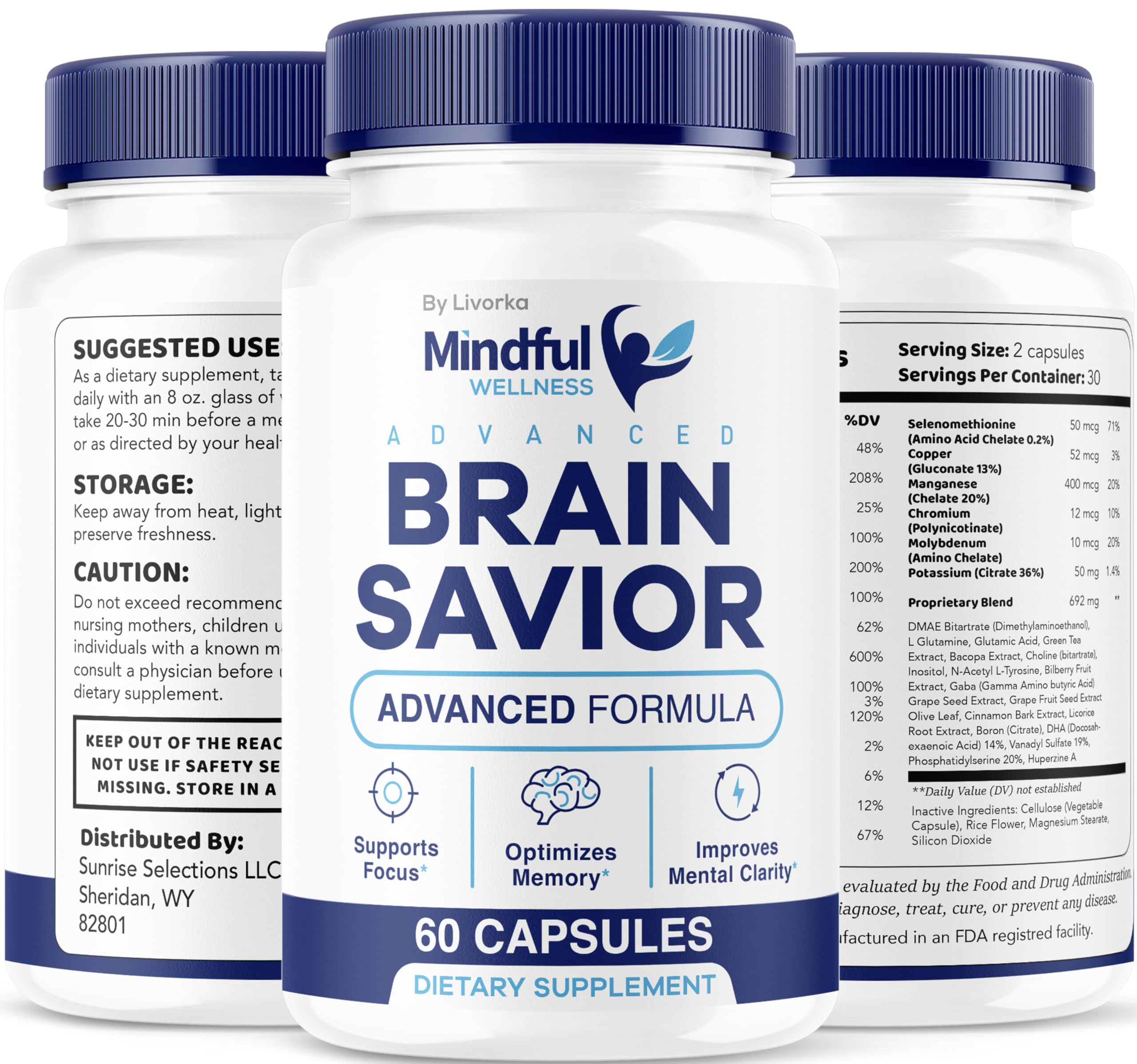 Customer Mindful Wellness capsules reviews graphic