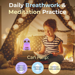Mindsight Breathing Buddha ambient nature sounds backdrop enhances immersive meditation