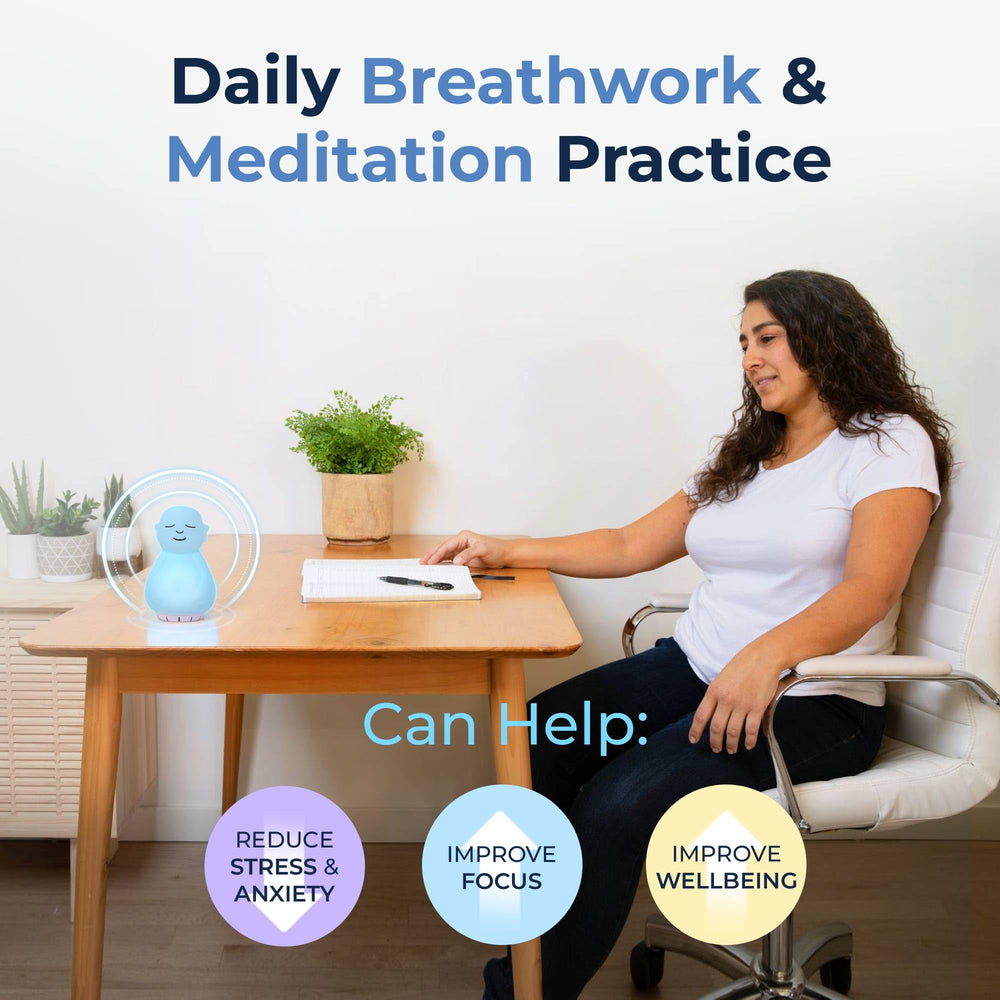 Mindsight Breathing Buddha silicone body feels premium and tactile for daily use