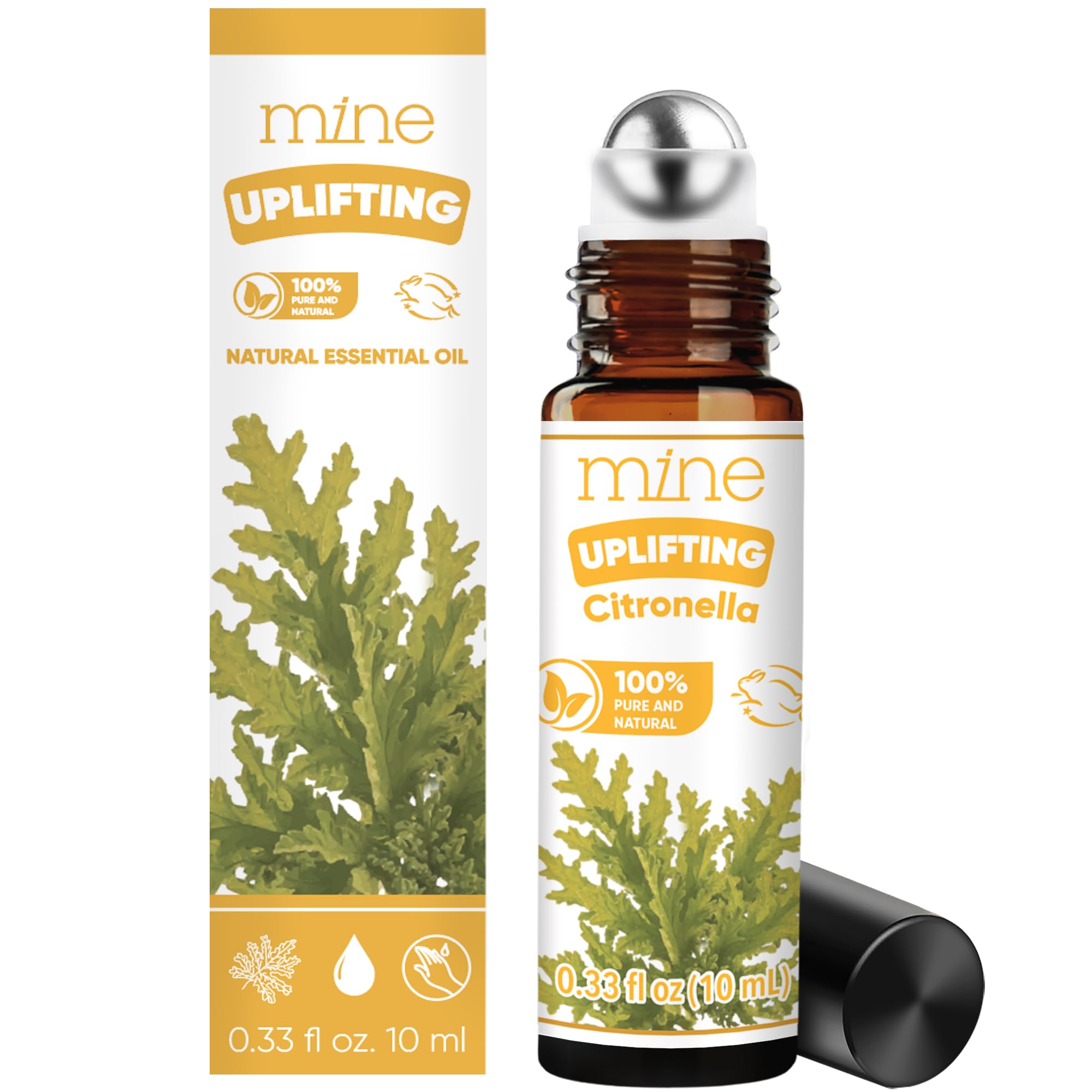 Mine Citronella Oil Roll On bottle – front view