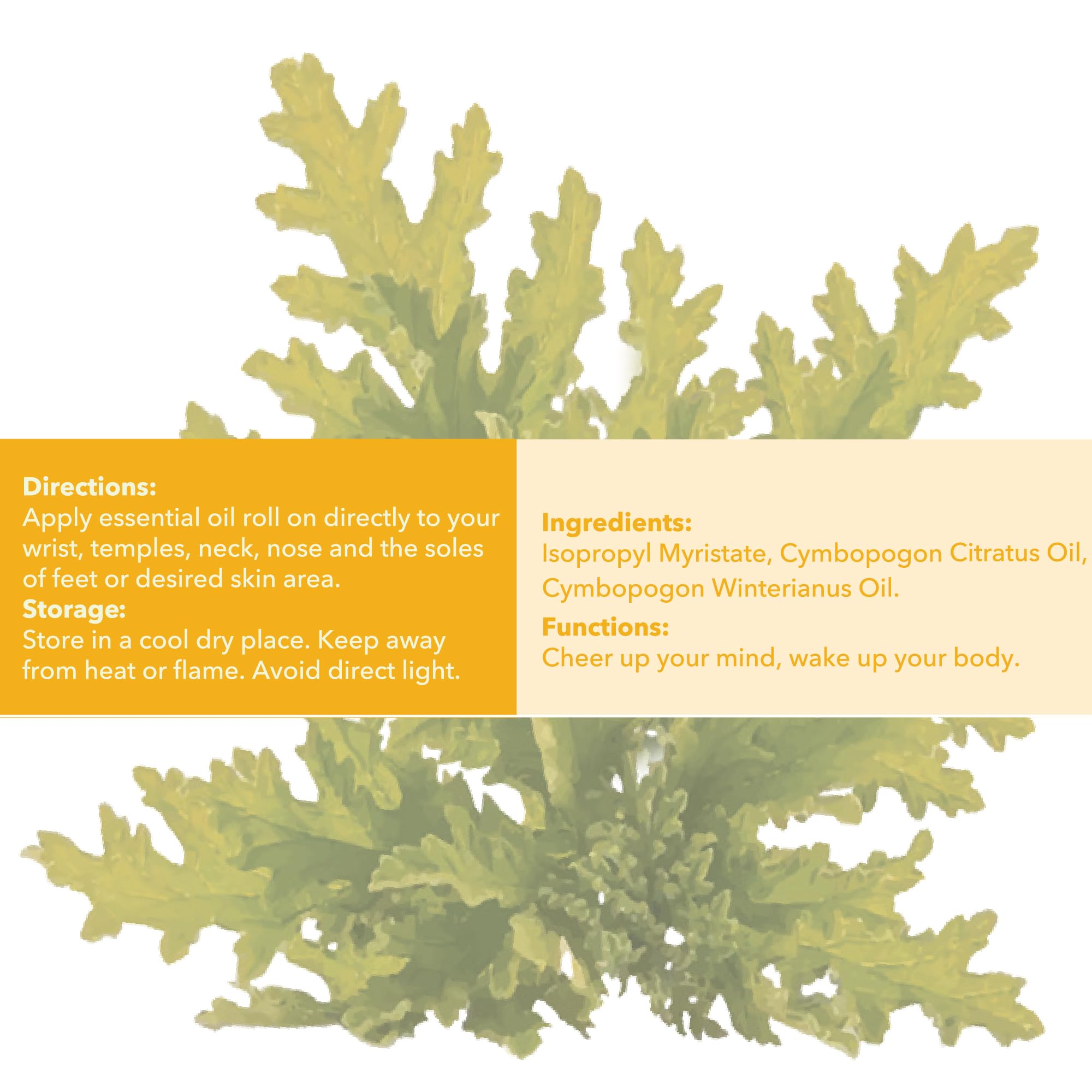 Mine Citronella Oil Roll On packaging box