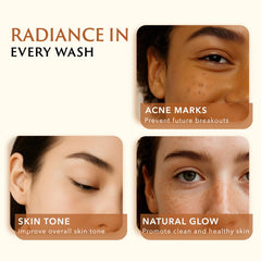 Mine Turmeric Kojic Acid Soap Bar golden hue suggests radiant skin.