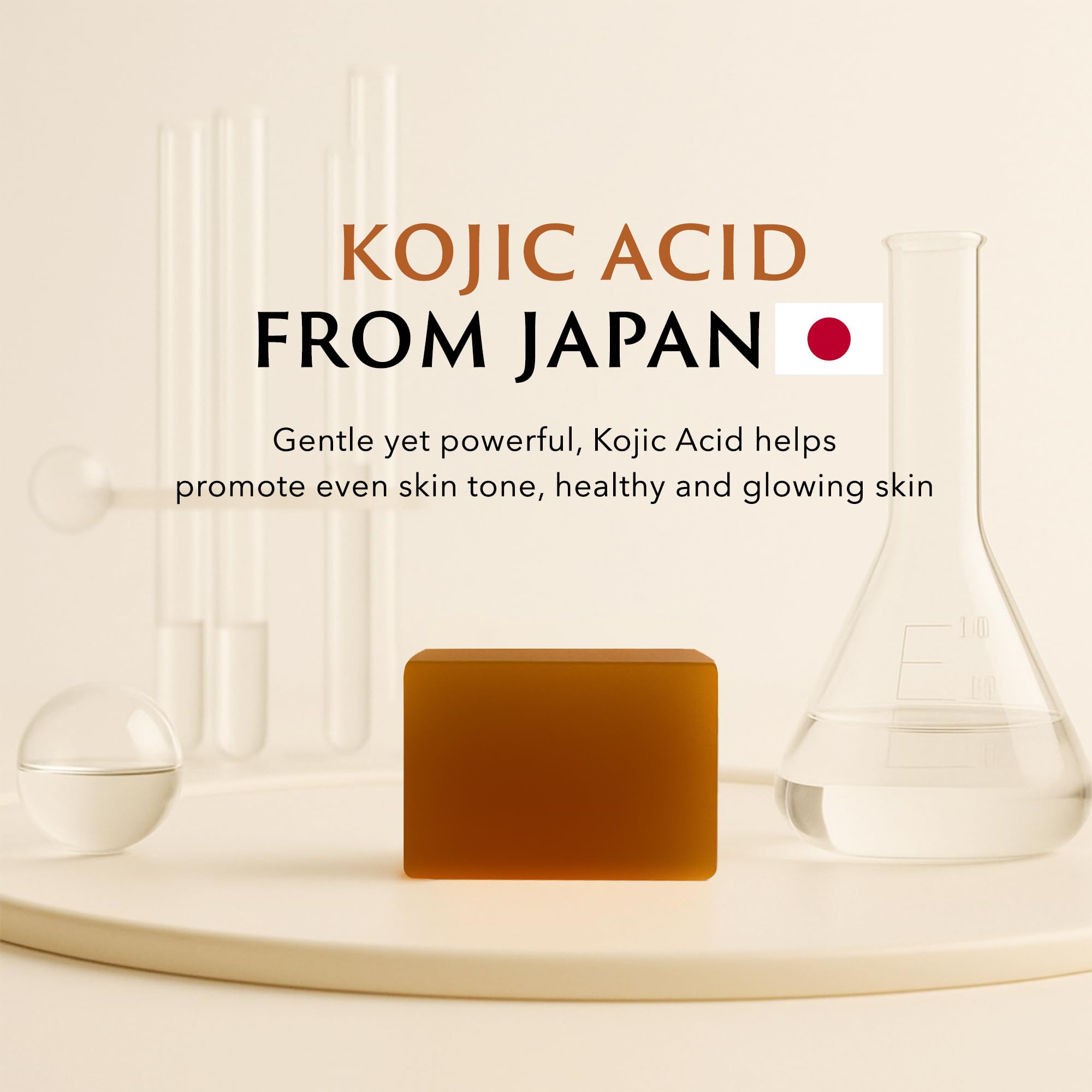 Mine Turmeric Kojic Acid Soap Bar shea butter visual hydration.