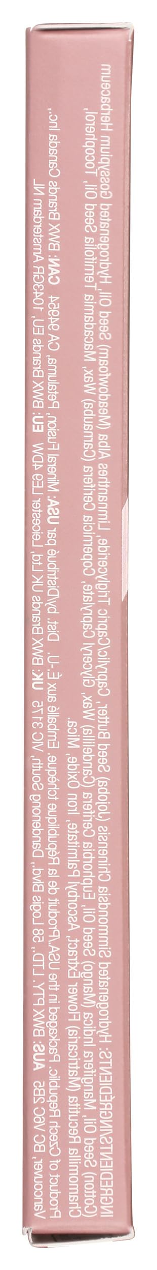 Mineral Fusion coal eye pencil on hand shows smooth glide and potential smudge resistance.
