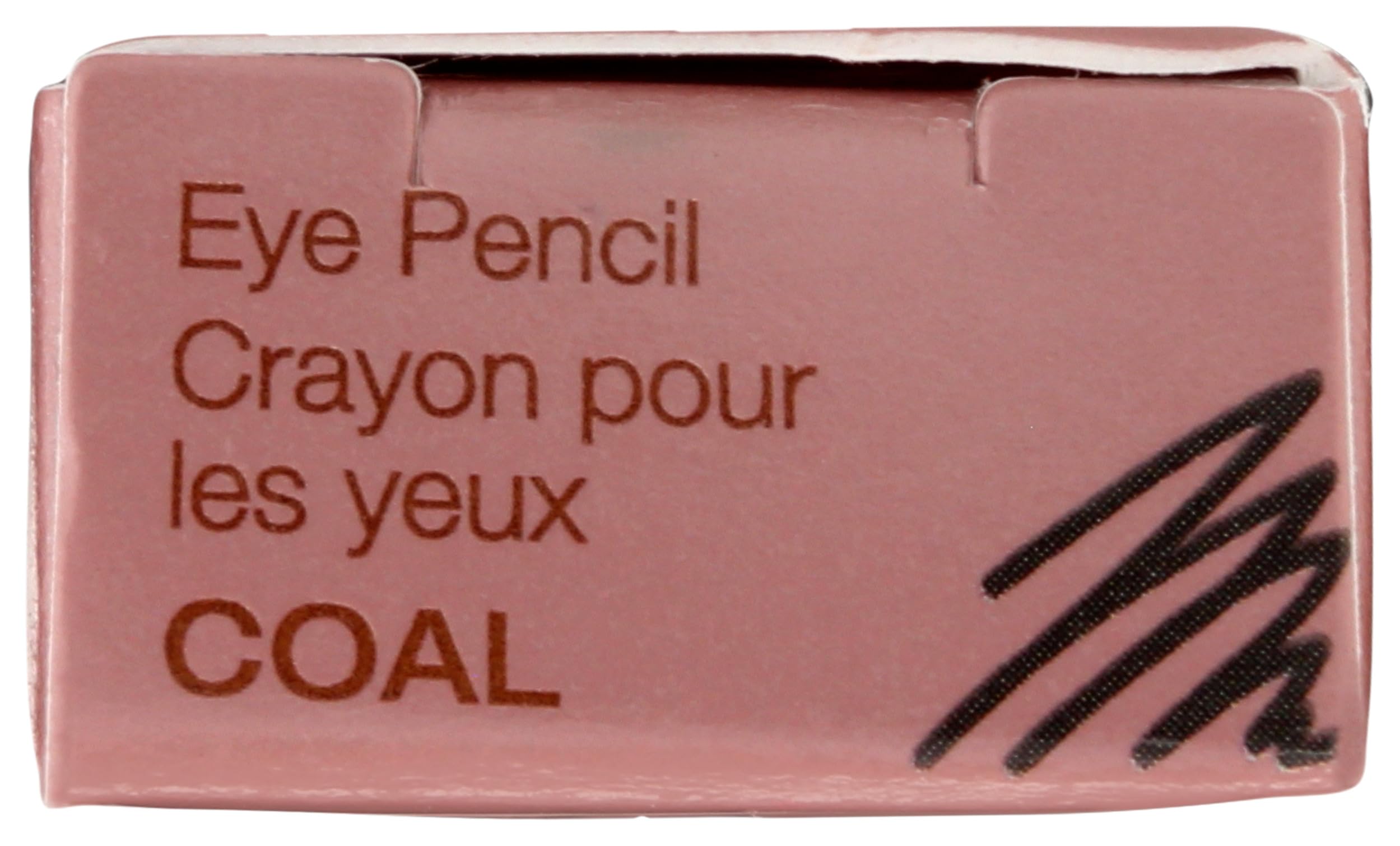 Mineral Fusion coal eye pencil packaging highlights compact, travel-friendly design.