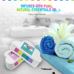 Mineral Me California gift box bath bomb set makes a charming gift.