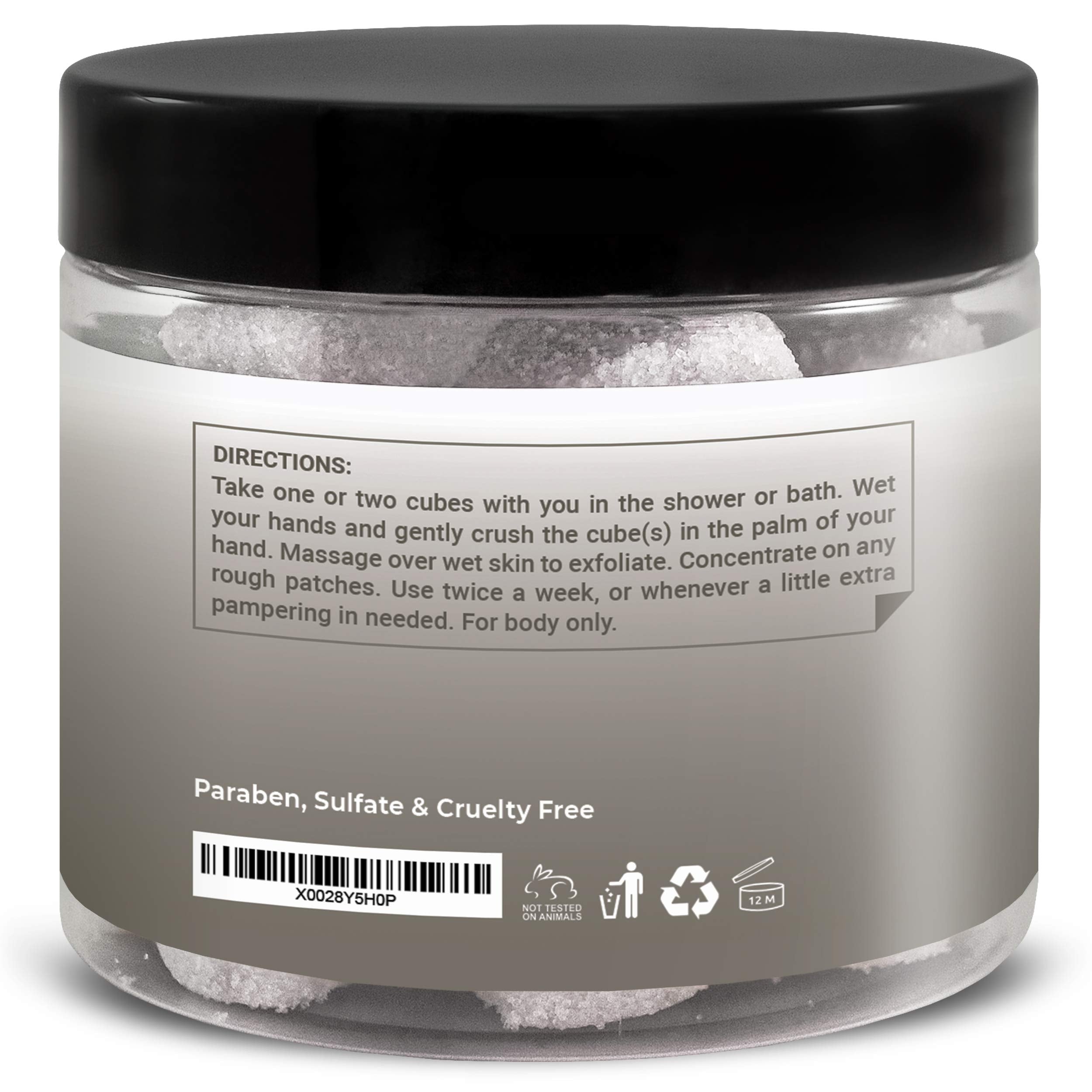 Sensitive skin friendly sugar exfoliant from Mineral Me California.