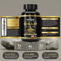Shilajit rich in 85+ minerals and trace minerals