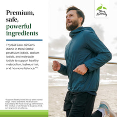 Iodine, L-tyrosine, and selenium ingredient panel