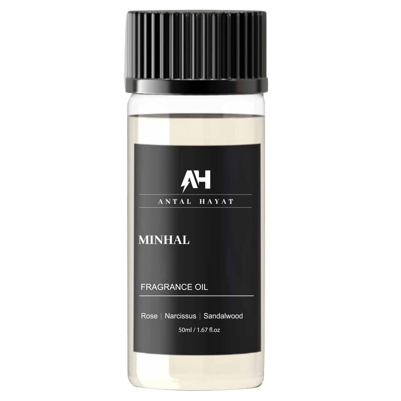 Minhal Iris de Nuit diffuser oil 50ml bottle with label