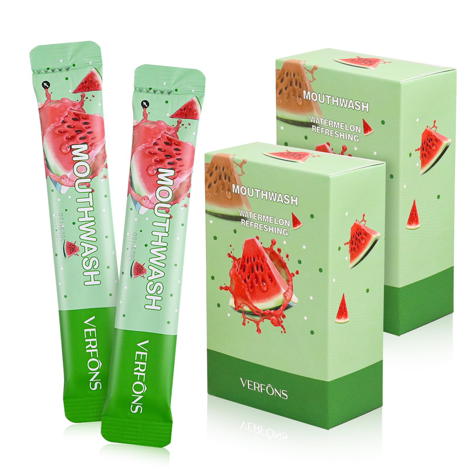 40-count mini mouthwash packets, Watermelon flavor
