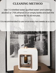 Minidiva Diffuser with Direct Oil Compatibility supports full-spectrum essential oils.
