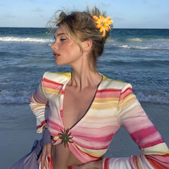 Miniluck flower claw clip in cute style for everyday looks