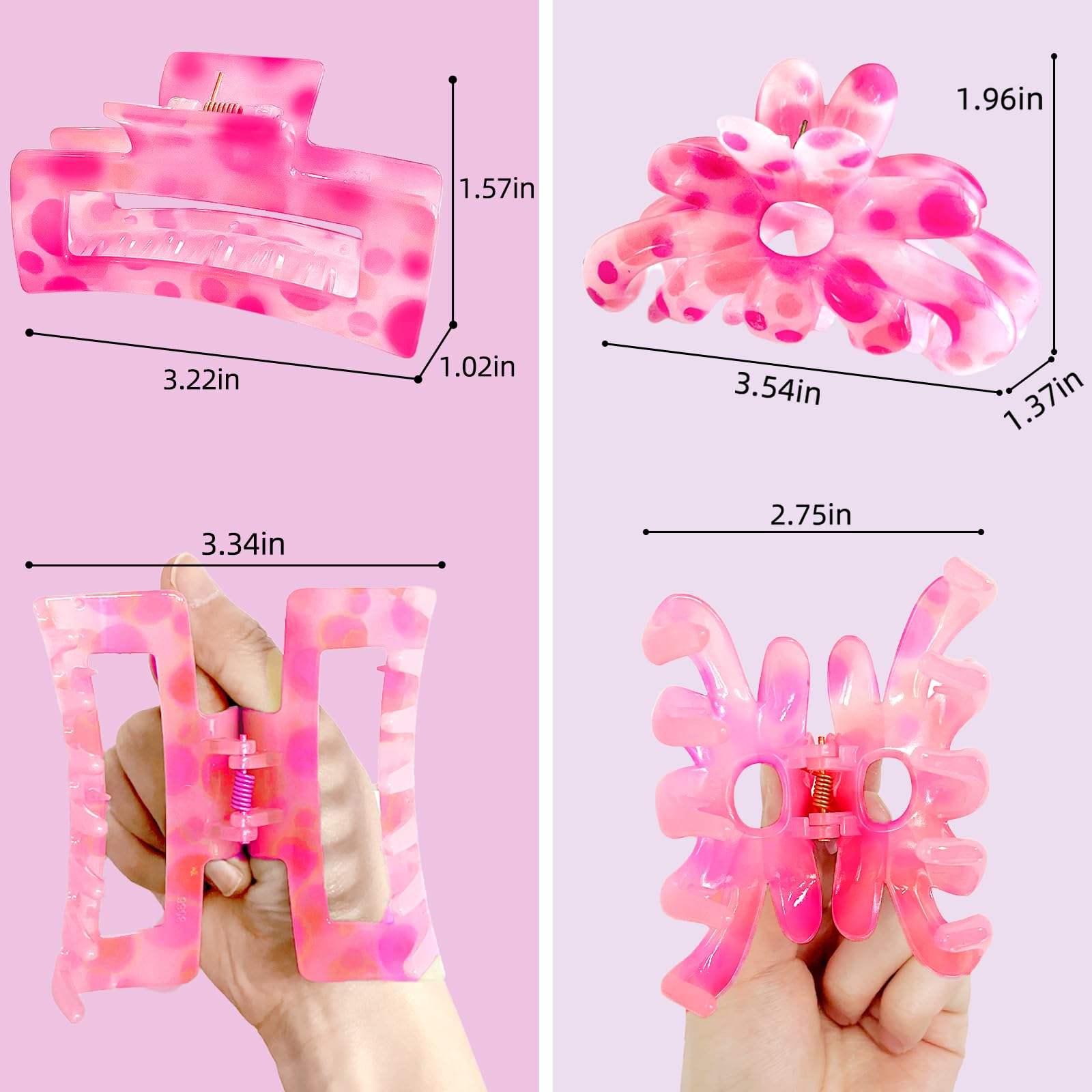 Miniluck hair clip on model showing versatile styling