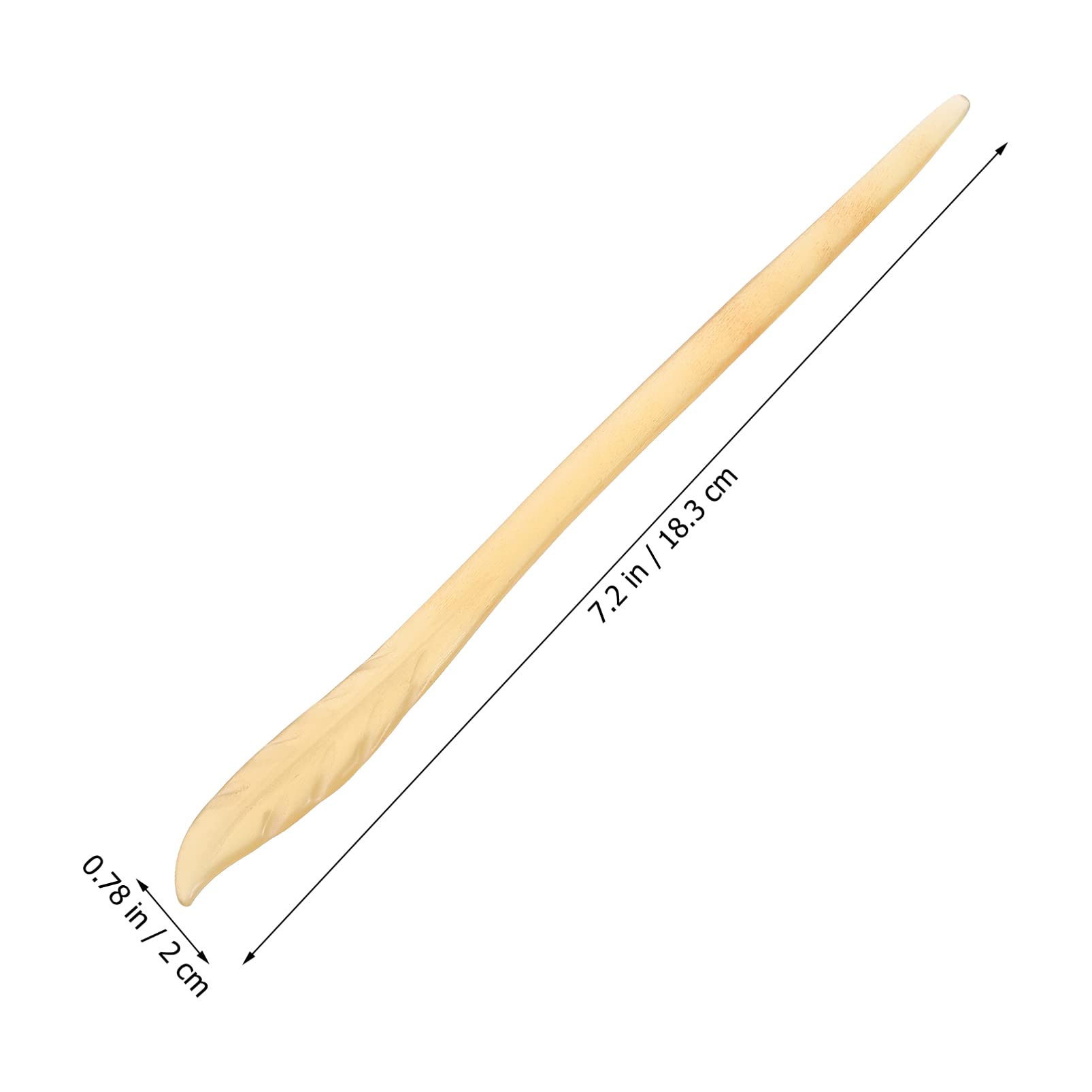 Minkissy sheep horn hair sticks elegant design for formal looks.