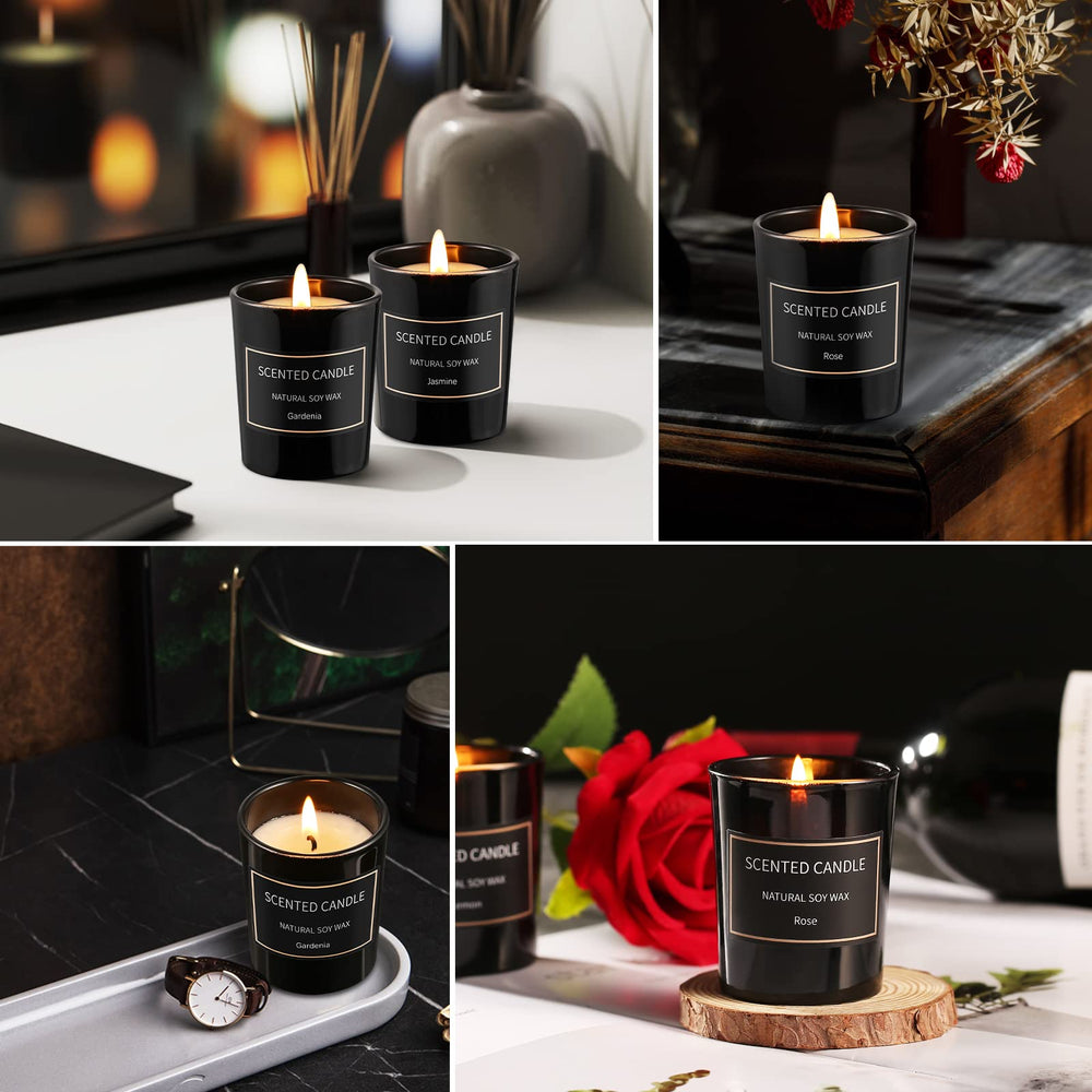 Mint scented soy candle jar 3.5oz
