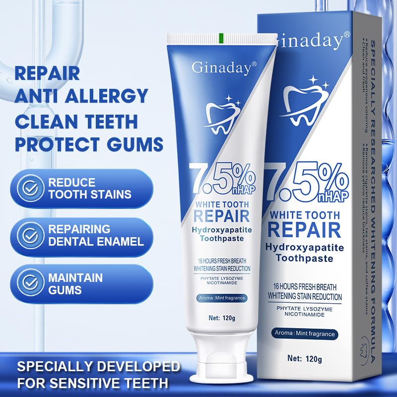 Mint toothpaste packaging designed for families
