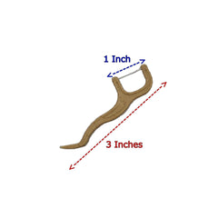 Packaging image: 100-count mint floss picks bag