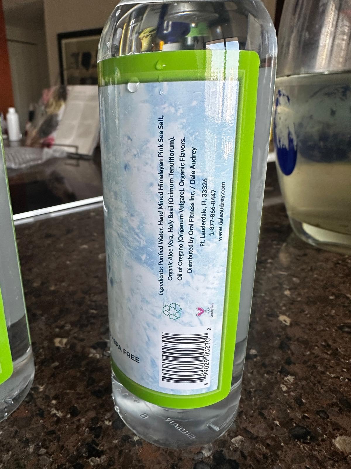Minty fresh breath mouthwash