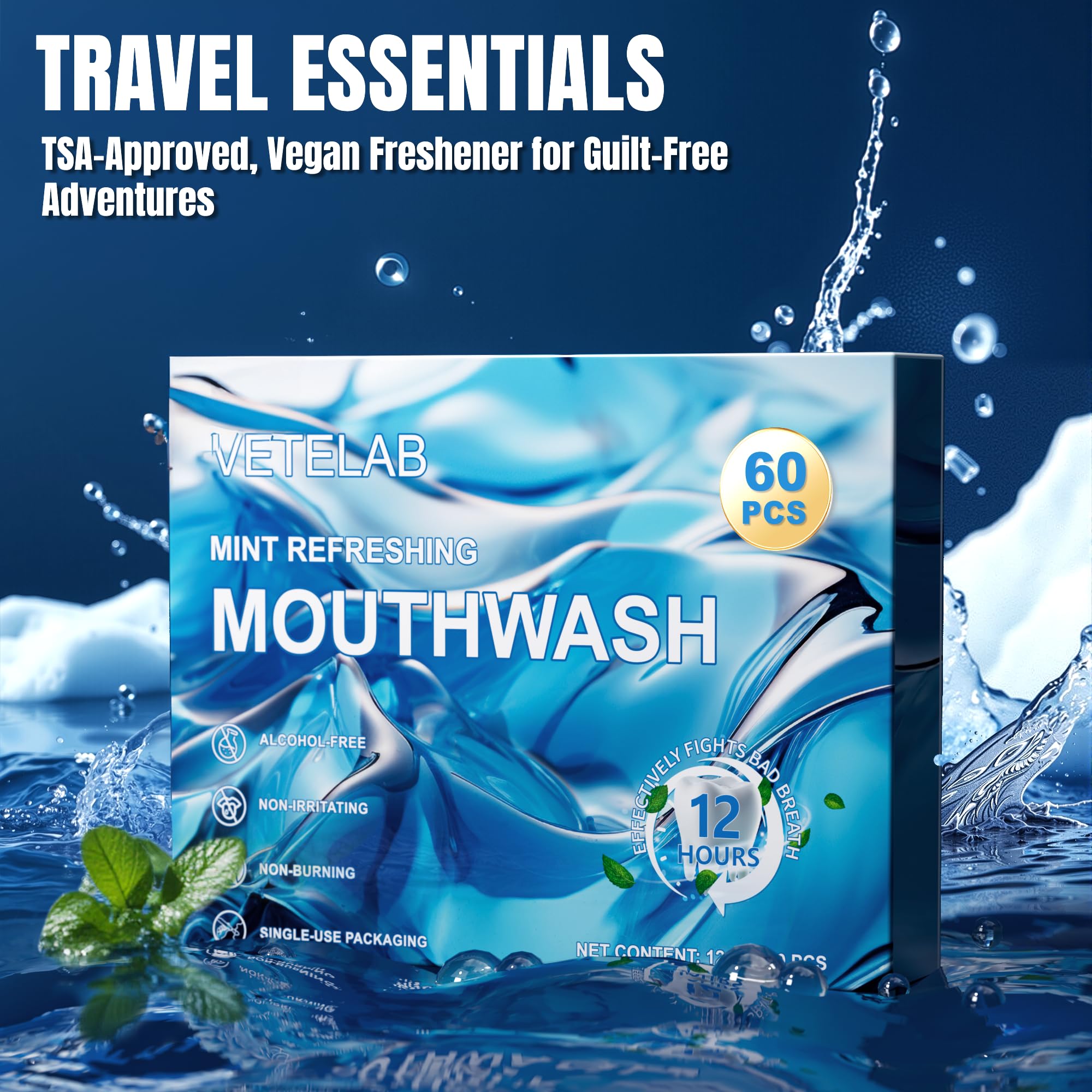 Instant mint freshness in 10 minutes
