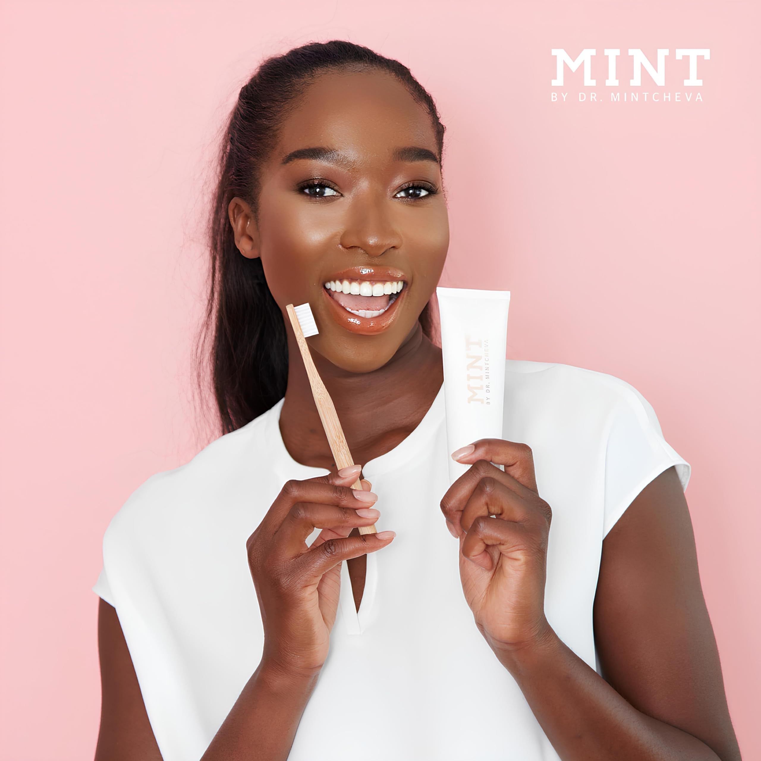 Vegan fluoride-free toothpaste packaging