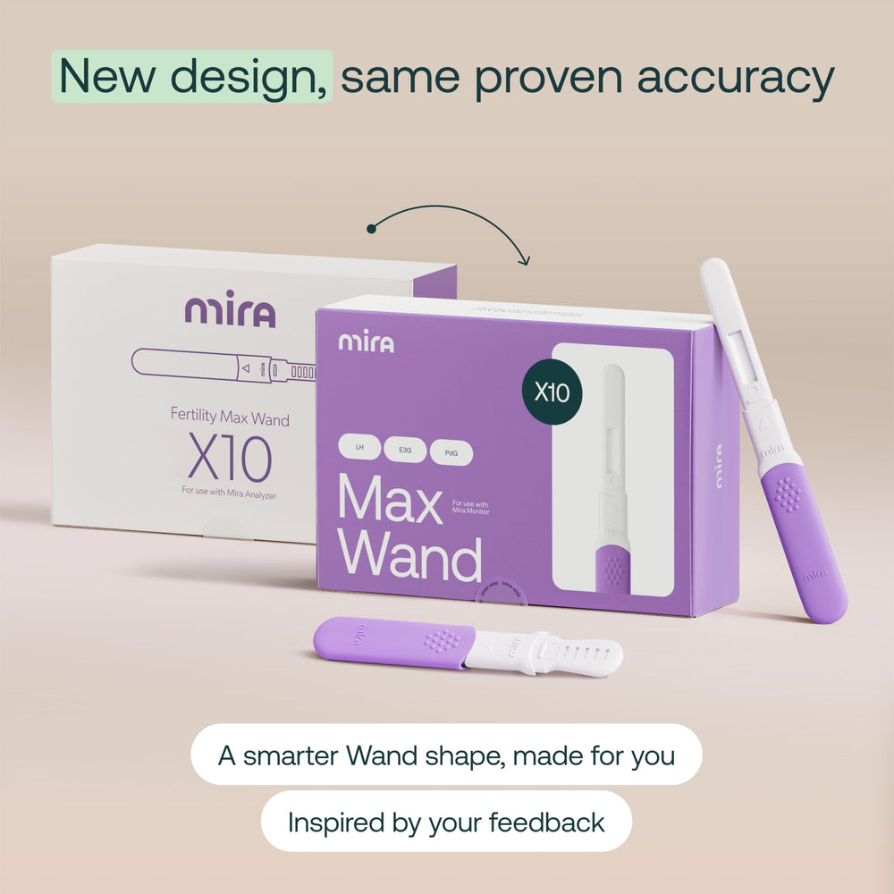 Mira Max Fertility Monitor & Ovulation Test Kit | 7x More Accurate ...