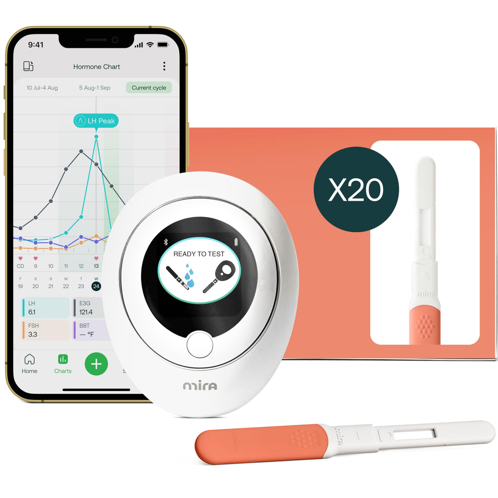Mira Ultra4 Fertility Monitor with kit components
