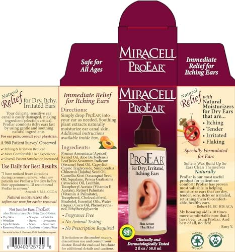 Miracell ProEar scene of after-swim use for ear comfort